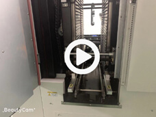 Vertical Reflow Oven Inside View